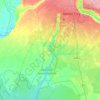 Oredo topographic map, elevation, relief