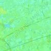 Lochristi topographic map, elevation, relief