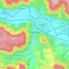 Épernay topographic map, relief map, elevations map