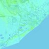 Freeport topographic map, elevation, relief
