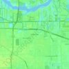 Deer Park topographic map, elevation, relief