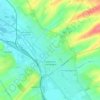 Châlons-en-Champagne topographic map, relief map, elevations map
