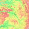 Marne topographic map, relief map, elevations map
