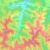 Ezcaray topographic map, relief map, elevations map