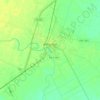 Wharton topographic map, elevation, relief