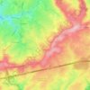 Thimister-Clermont topographic map, relief map, elevations map