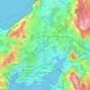 Narón topographic map, relief map, elevations map