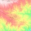 Donley County topographic map, elevation, relief