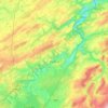 Durbuy topographic map, elevation, relief