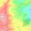 Rego de Penil topographic map, relief map, elevations map
