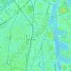 Lieve topographic map, elevation, relief