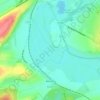 Le Breuil topographic map, elevation, relief