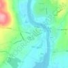 Killaloe topographic map, relief map, elevations map